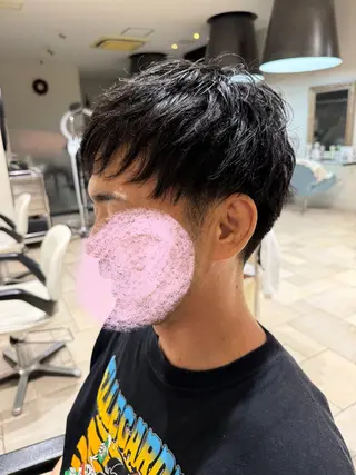 ショート メンズ 藤本 理愛のヘアスタイル