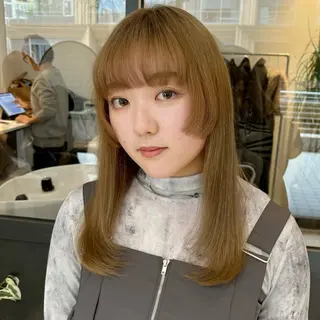 ロング カラー アヤカ foto 武蔵小杉のヘアスタイル