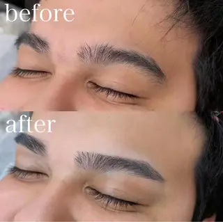 メンズ アイブロウ 栗原 ひかるの眉毛・アイブロウイメージ