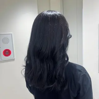 セミロング ユイナ 🕊NaVI ベージュ/透明感のヘアスタイル