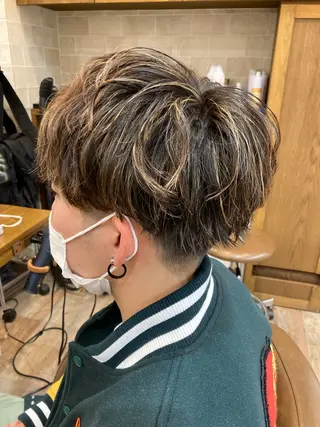 ショート メンズ カット特化型 美容師/栗本のヘアスタイル