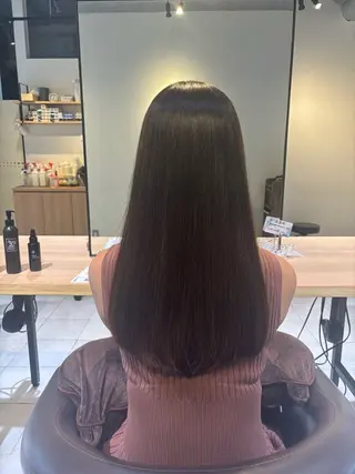 ロング Racicu所属・尾形 百花のヘアスタイル