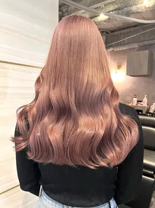 セミロング カラー 🏹Ami🏹艶髪 /オリーブカラーのヘアスタイル