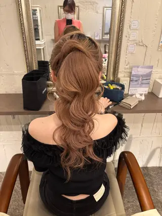 ロング m.所属・出来 梓のヘアスタイル