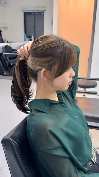 ロング カラー インナーカラー/レイ ヤーカット♡/マキシのヘアスタイル