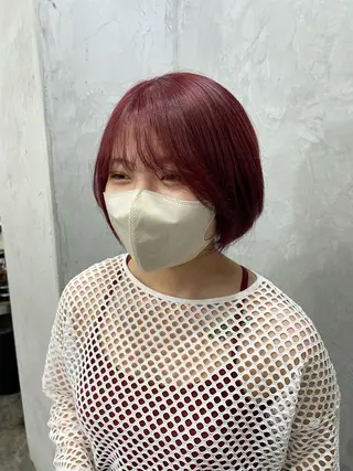 カラー MaisonHALU 松浦光咲のヘアスタイル