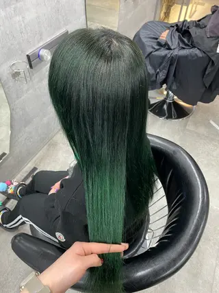 ロング カラー riho 🥣🤍のヘアスタイル