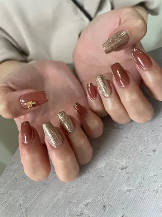 ロング ネイル ネイルアトリエアミュ 🫧wakanaのネイルデザイン