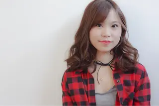 ミディアム セミロング ロング 🌈ディレクター🌈 徳松優希のヘアスタイル