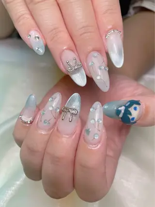 ネイル lucky nail 歌舞伎町のネイルデザイン