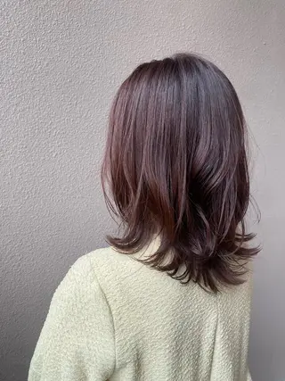 ミディアム 伊藤 優花のヘアスタイル