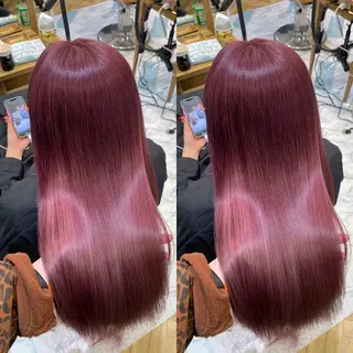 セミロング 池袋/ボブ/ボブ矯正 髪質改善/山本のヘアスタイル