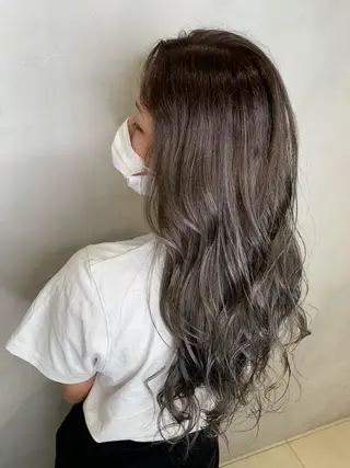 ロング 吹田 駿 髪質改善縮毛矯正のヘアスタイル