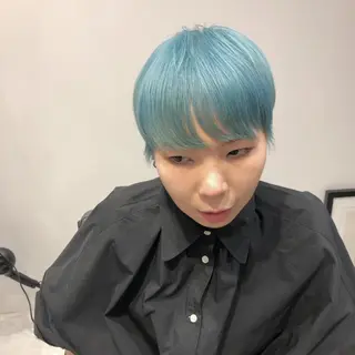 ショート カラー 🌸ハイトーン 新田　廉 🌸のヘアスタイル