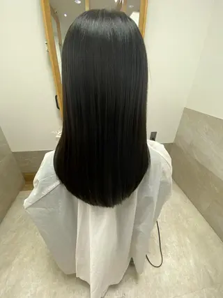 ロング 美髪クリエーター テラダタエコのヘアスタイル