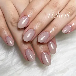 ミディアム ネイル richeri beautyのネイルデザイン