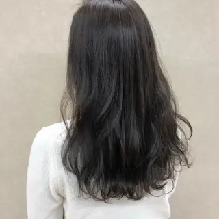 ロング カラー 【レイヤーカット】 【髪質改善】山中優のヘアスタイル