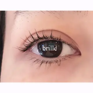ショート カラー パーマ ヘアアレンジ キッズ ネイル マツエク・マツパ アイブロウ brille ~eyelash~のマツエク・マツパデザイン
