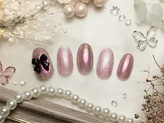 ミディアム プティリボン 武蔵小金井店のネイルデザイン