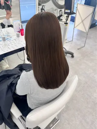 ロング カラー 韓国/ブリーチ/艶感 🇰🇷RYUKIのヘアスタイル