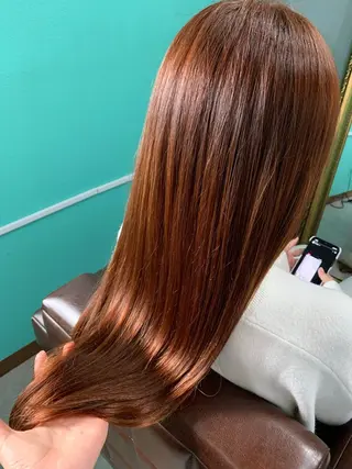 ロング カラー ASIA所属・🌺ASIA🌺 福留のヘアスタイル