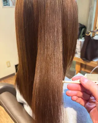 セミロング カラー Dilla 戸田公園所属・Dilla 戸田公園のヘアスタイル