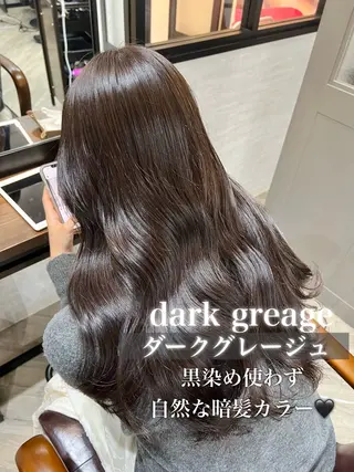 セミロング カラー ヘアアレンジ 顔まわり職人🇰🇷 韓国ヘア/KAITOのヘアスタイル