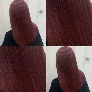 ロング カラー ガーリー♡女の子っぽ ヘア♡ピンクカラー♡のヘアスタイル