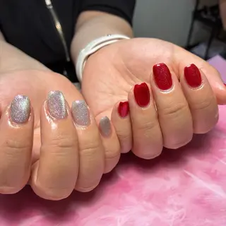 ミディアム hs nail salonのネイルデザイン