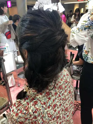 ヘアアレンジ GLROW haruhiのヘアスタイル