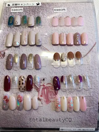 ネイル トータルビューティー CQのネイルデザイン