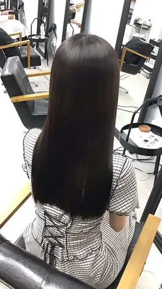 ロング 京都河原町 髪質改善🌛‧˚花綸のヘアスタイル