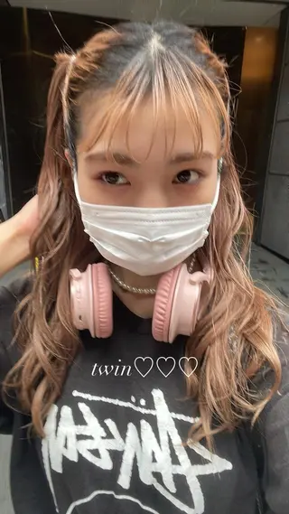 ロング ヘアアレンジ マツエク・マツパ 【柔らか透明感✨/ 似合せ前髪】大石葉月のヘアスタイル