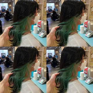 セミロング カラー Minami. 🩵 再現性特化ヘアのヘアスタイル