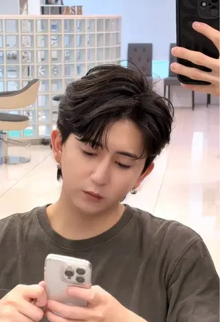 ミディアム パーマ メンズ ♠️メンズ特化／ 社 由樹♠️のヘアスタイル