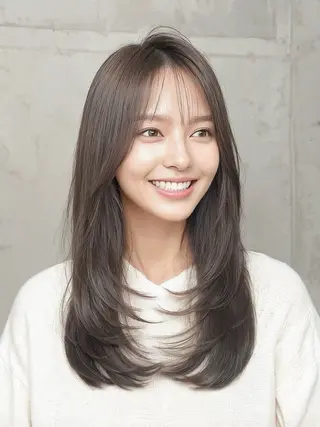 ロング 今里 雄大のヘアスタイル