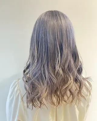 セミロング カラー EARTH長岡 🌼渡辺まい🌼のヘアスタイル