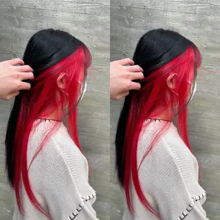 ロング カラー オージュアソムリエ DAIKI⭐️のヘアスタイル