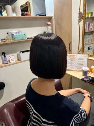 ショート 堀井 彩加のヘアスタイル
