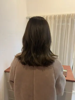 ミディアム カラー ANNA305 /髪質改善カラー🌈のヘアスタイル
