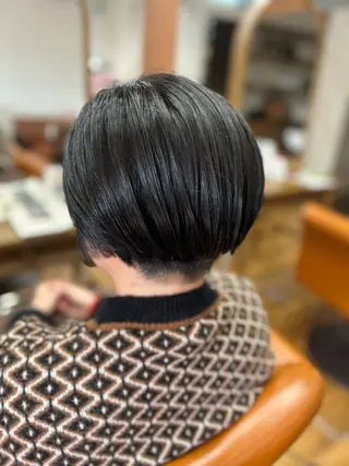 ショート カラー 美容室 Jフィドルファドル所属・わきた かずなのヘアスタイル