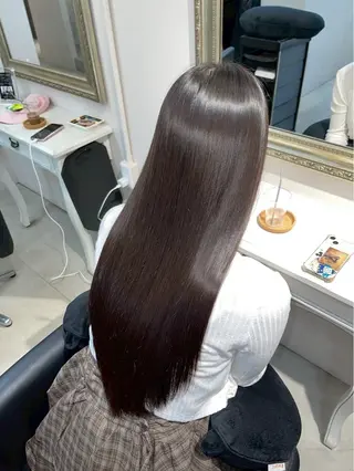 ロング 早﨑 映天のヘアスタイル