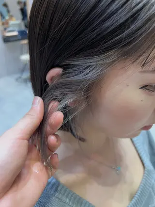 ショート 透明感/ベージュ /kazui🐈のヘアスタイル