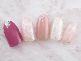 ネイル ネイルPetit Ribbonのネイルデザイン