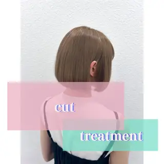 ショート INSPIRE FUKUOKA TENJIN所属・イノクチ マコト髪質改善カラーのヘアスタイル