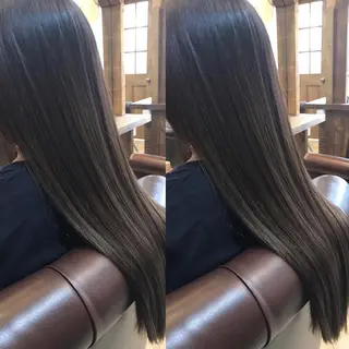 ロング カラー 艶髪🍒髪質改善特化 GARDINAのヘアスタイル