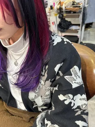 ロング 平川 侑磨のヘアスタイル