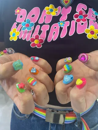 ネイル hair&nail ☯️アイリ☯️のネイルデザイン
