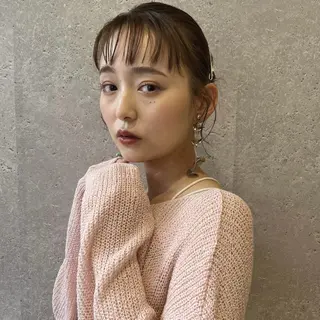 ヘアアレンジ 🩰 柔らかいカラー tomomi🌛のヘアスタイル
