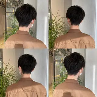 メンズ 渋谷レイヤーカット/ 暖色艶カラー🩵高橋のヘアスタイル